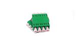 JTX-LC -LC APC UPC 4 core Fiber Coupler Adapter Standard Flange