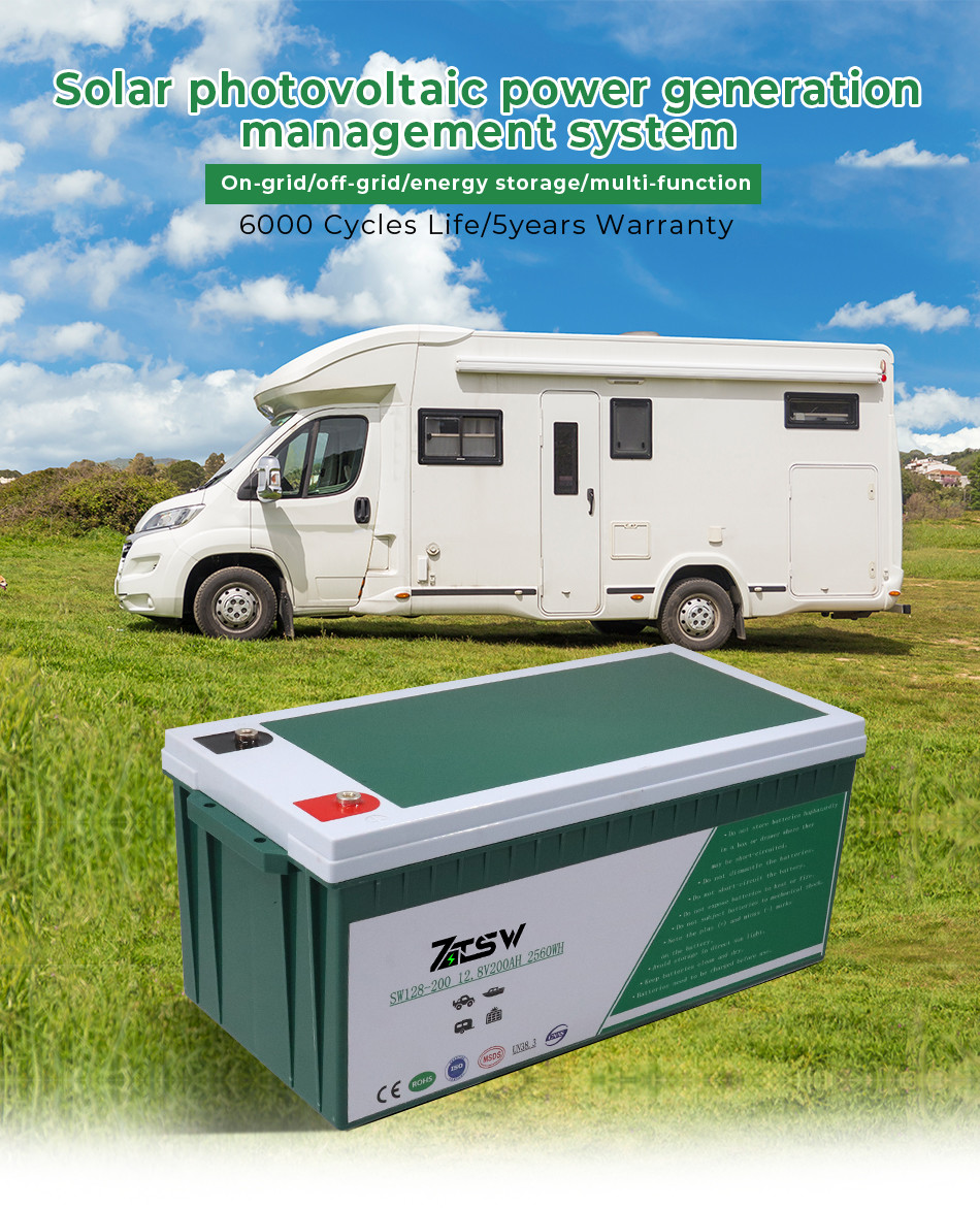 12V 200Ah Residential Electrical Storage Systems With Bluetooth Home Energy Storage Off Grid Applications