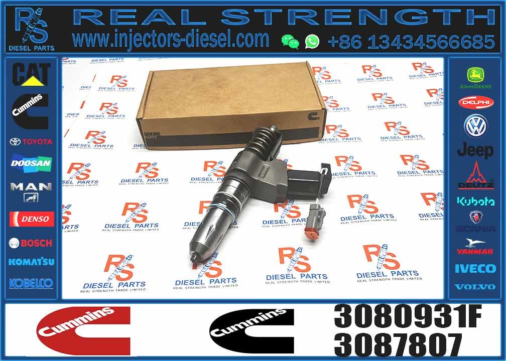 Auto Parts Diesel Fuel Injector 4307516 6087807 3080931F For CUMMINS N14 diesel engine