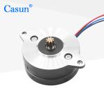 1.8 Degree NEMA 14 SMT Stepper Motor 6.6V 90mN.m Gear Shaft Permanent Magnet