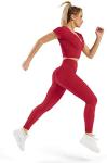 Ribbed Seamless Seamless Yoga Wear Gym Fitness Set