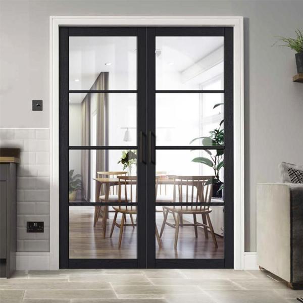 North American Thermal Break Aluminum High Strength Casement Glass Door And