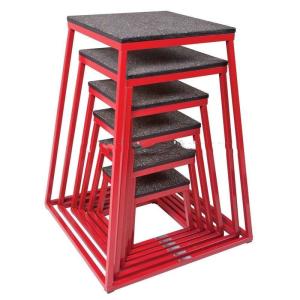 Quality Jumping Training Crossfit Essential Equipment Anti Slip Steel Plyo Box wholesale