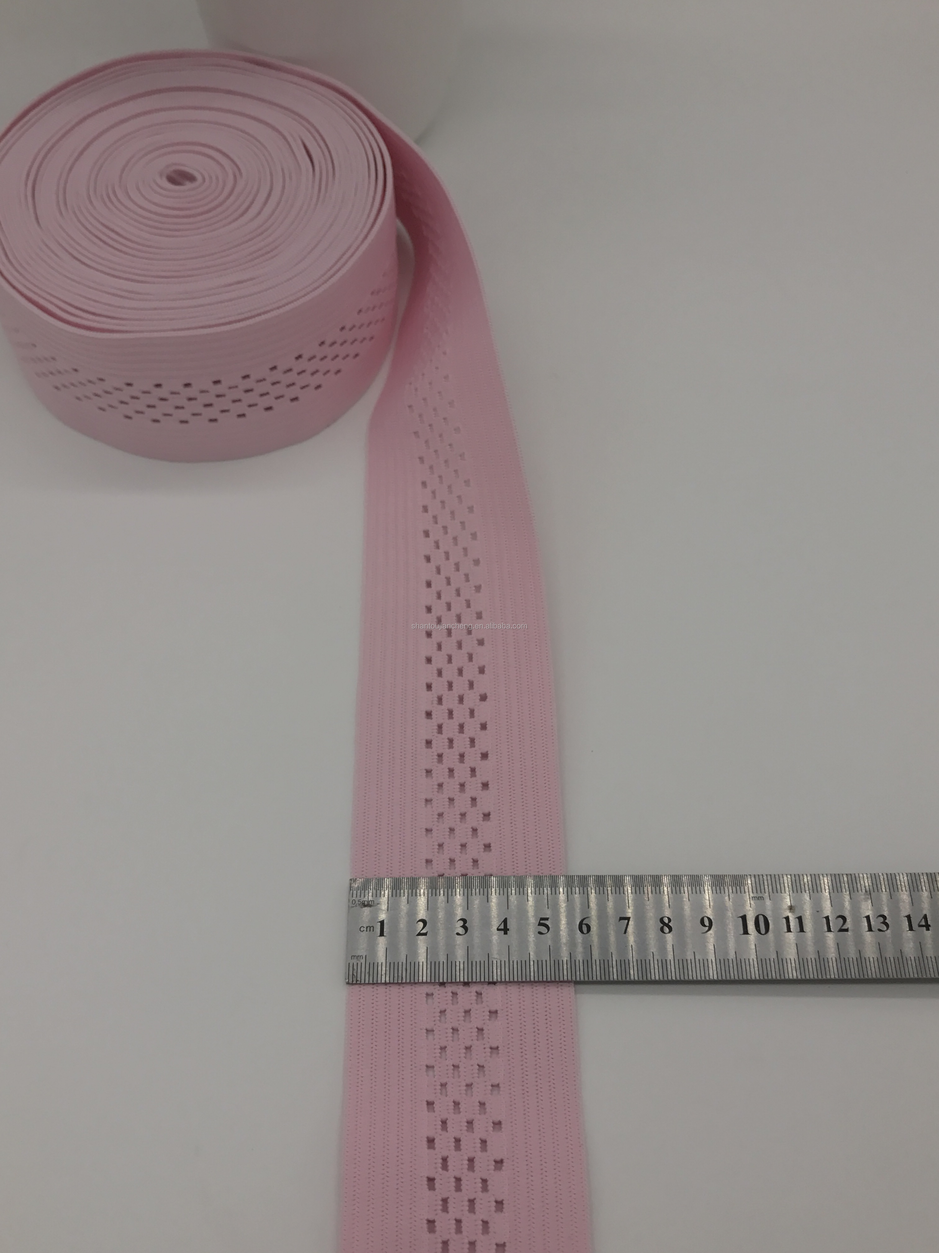 Polyester elastic band mesh webbing breathable strong elastic band for belly band
