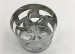 25mm Pall Ring Packing , Stainless Steel Packing Gas Liquid Distribution