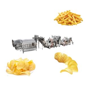 Quality 200kg/H Frozen French Fries Production Line , Fully Automatic Chips Making Machine wholesale