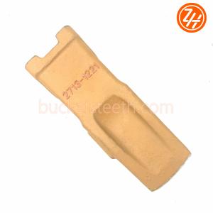 Quality DX150 Doosan Construction Bucket Teeth 2713-1221 Coated Sand Casting wholesale