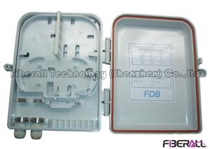Quality Fiber Optic Distribution Box 16 Fibers FTTH Fiber To The Home Wall Or Pole Mounted wholesale