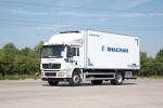 SHACMAN L3000 Van Cargo Truck 4x2 340Hp Lorry truck 290Hp Euro II White 6 wheels