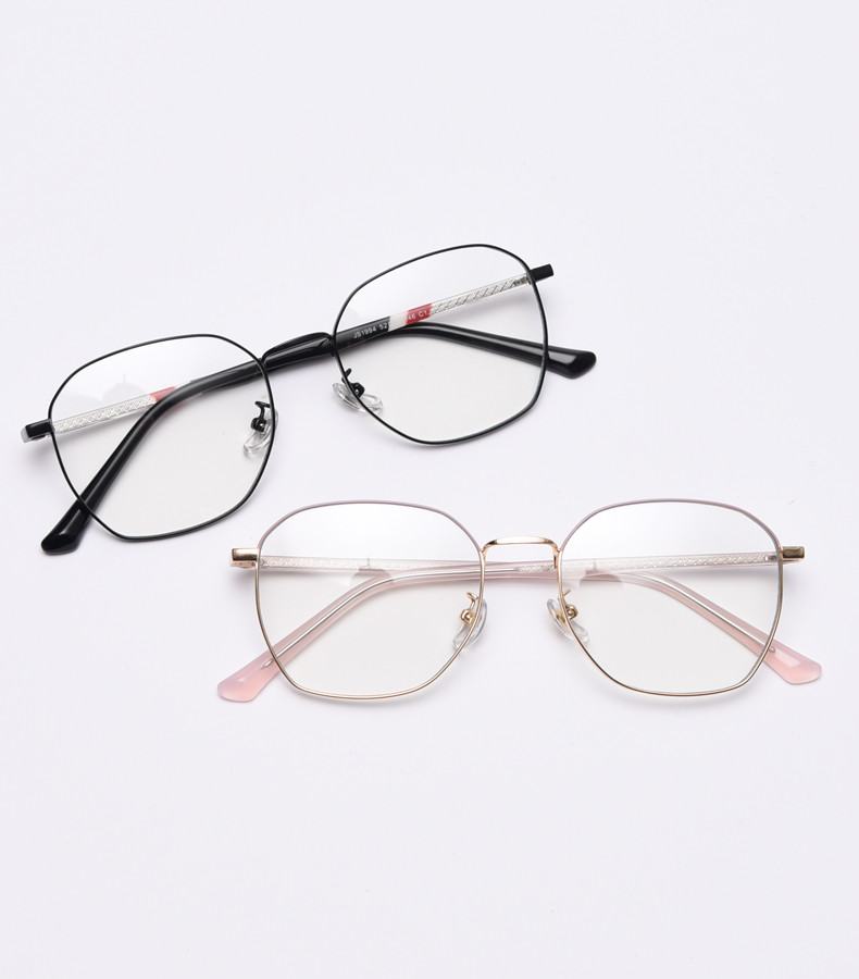 Optical Metal Acetate Eye Glasses Men Women Fashionable Blue Light Glasses