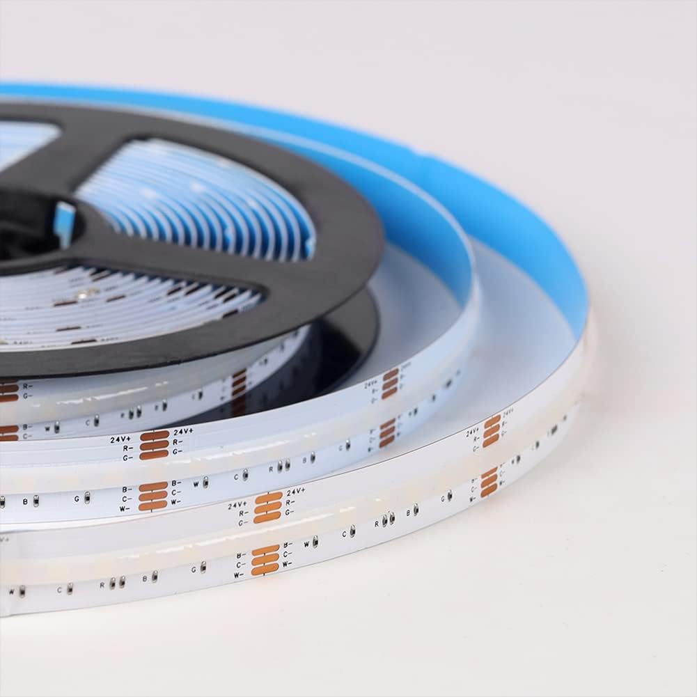 24V RGBCCT LED Strip Lights COB 840LEDs for Landscape Decorative Indoor Lighting