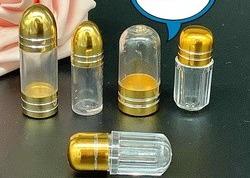 Quality Golden 5g Empty Plastic Pill Capsules ISO9001 Blister Cover wholesale