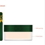 Private Label Facotry Manufacturing Makeup Loose powder Makeup setting white