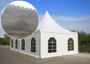 Quality Rain proof Bline Tent Alpain Commerical Party Tent With Roof Rain gutters 100 People Capacity wholesale
