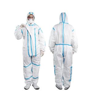 Quality Impervious Medical Protective Clothing Coveralls With High Breathable wholesale