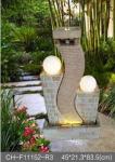 Columns Sandstone Brick Garden Fountain