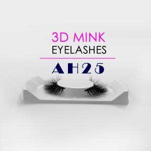 Quality Black 15mm Mink Lashes , Lightweight D Curl Mink Individual Lashes wholesale