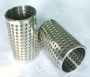 Quality Customized Silver Ball Cage Bushing Aluminum Base Wear Resistant wholesale