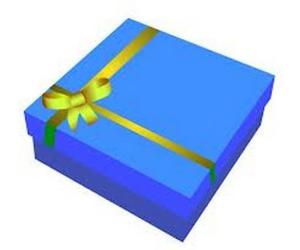 Quality OEM Design Blue Color Gift Box Packaging With Silk Ribbon Bow Tie wholesale