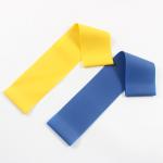 Rehabilitation training and yoga resistance tension fitness latex strip
