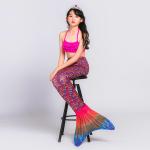 Realistic Swimmable Mermaid Tails , Girls Mermaid Tail Swimsuit 3 - 14 Year Old