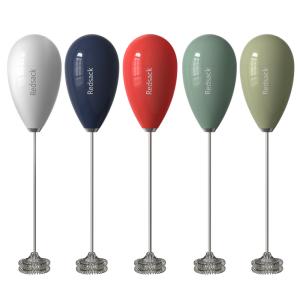 Quality Multicolor Handheld Frother Milk Electric For Hot Cold Frothing ABS Stainless Steel 3W Power wholesale
