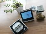 Commercial Digital Fan Coil Unit Thermostat Ceiling Mount CE Certification
