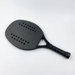 22mm Rocket Rackets Racchetta Padel For Outdoor Sport Carbon Texture Visible