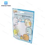 Customized Candy Packaging Bags Stand Up 3 Side Seal Bag With Transparent