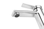 Stylish Kitchen Basin Mixer Faucet Brass Material Monobloc Chrome