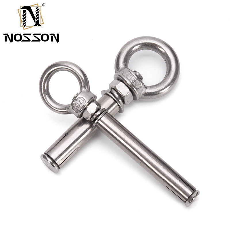 Upgrade Your Steel Applications with Durable Stainless Steel J / O / L Type Hook Expansion Anchor Bolt and TiCN Finish