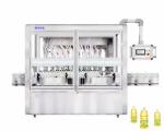 Automatic Liquid Oil Beverage Sterilized Water Condiment Filling Machine 500BPH