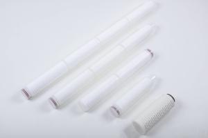 Quality Food Beverage Air Prefiltration 5μm 30&quot; PP Pleated Filter Cartridge wholesale