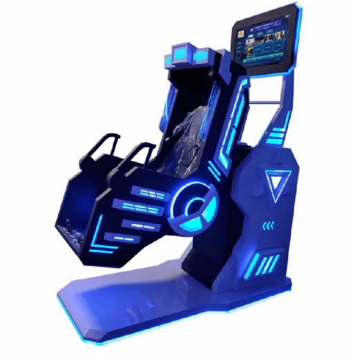 360 Degree VR Arcade Machine Flight Simulator 3 Screen 6 DOF