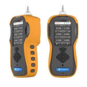 Quality Safety Pump Suction IP65 Portable Multi Gas Detector wholesale