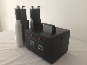 China Black Commercial Aroma Diffuser , 1000ml Bottle Time Program Large Area HVAC Scent Diffuser Machine on sale