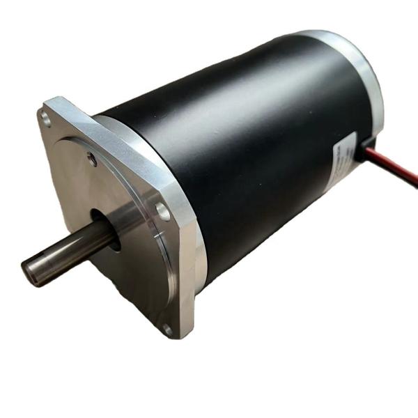 80ZYT-S Square Flange Series DC Motor Brushed 12vdc 24vdc 48vdc 100w 200w 300w