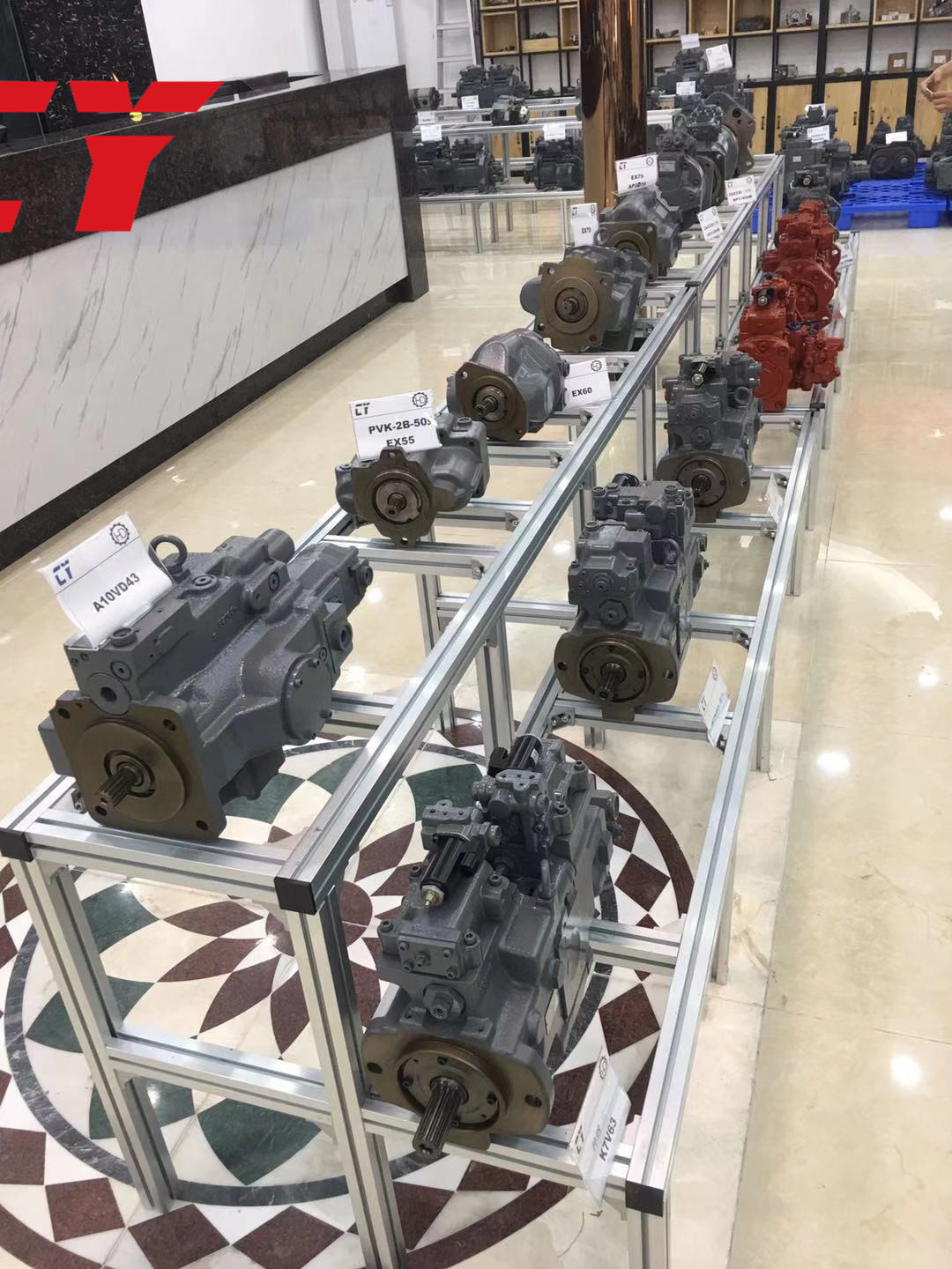 3228733 H5V160DP Excavator Hydraulic Pumps For E330D E336D
