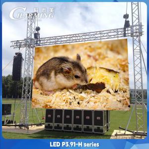 Quality Ip65 P3.91 Outdoor Waterproof Led Display 500*1000mm Rental Screen wholesale
