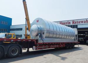Quality 5 Ton Diesel Mobile Pyrolysis Plant Energy Saving Batch Type wholesale
