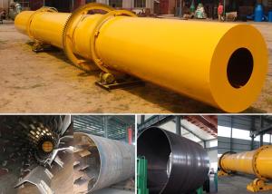 Quality Firewood Fuel Rotary Sawdust Biomass Dryer 800kg/H 7.5kw wholesale