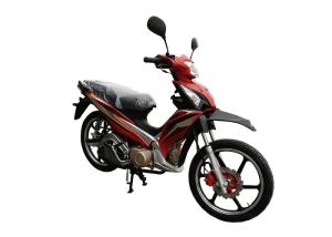 Quality Red Colour 110cc 125cc Cub Motorcycle Aluminium Wheel Front Disc Rear Durm wholesale