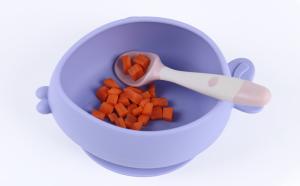 Quality Soft Silicone Children Cartoon Fish Shaped Sucker Bowl Food Grade Silicone Children'S Tableware Bowl wholesale