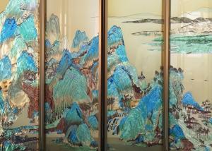 Quality 3D Stylish Screen Mural 2440x1830mm Paint Glass Splashback wholesale
