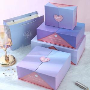 Quality Custom Printed Handmade Luxury Rigid Box Cardboard Black Matte Magnetic Closure Gift Box wholesale