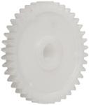 ISO9001 Approval PEEK Gears Automotive Plastic Parts Customized Size