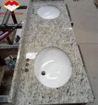 Custom Cut-to-Size Granite Top for Luxury Hotel Bathroom Vanity Polished Natural