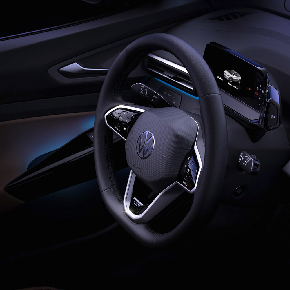 Popular Products 2023 Trending 100% Electric Car Volkswagens Id4 Suv 204 Ps Vw Id4 Crozz Lite Pro 5 Seats Electro