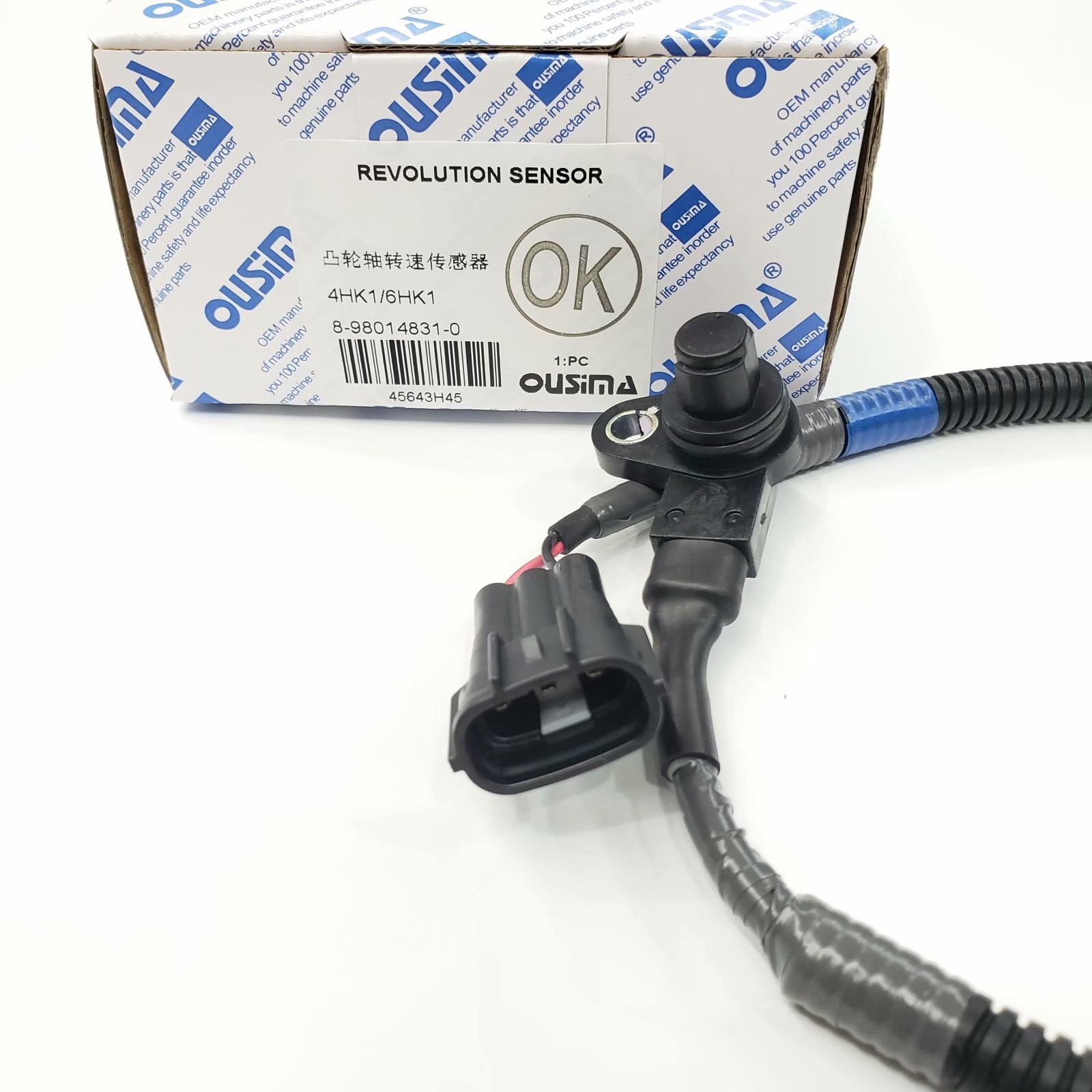 OUSIMA Diesel Engine Parts 4HK1 Camshaft Angle Sensor 8-98014831-0 8980148310 For 4HK1 6HK1