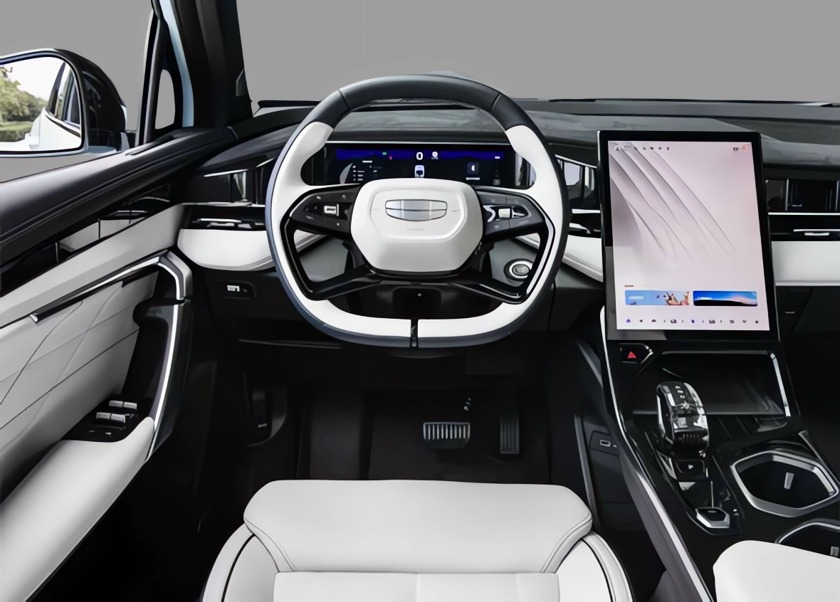 Electric Geely Boyue L SUV 5 Seater Gasoline Powered Hybrid 1.5T Fast Speed Exterior Rearview Mirror Maximum Power 200-250Ps